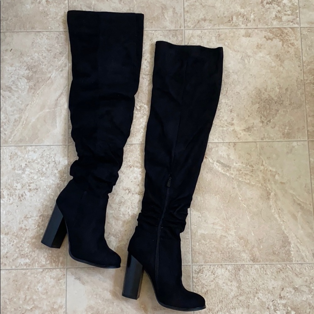 Missguided over the knee boots